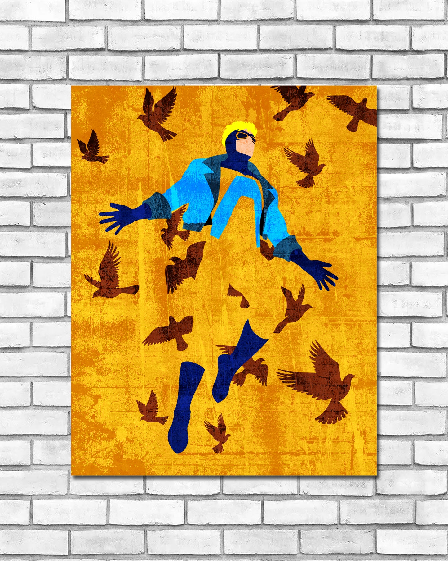 Minimalist Art Print - Animal Man