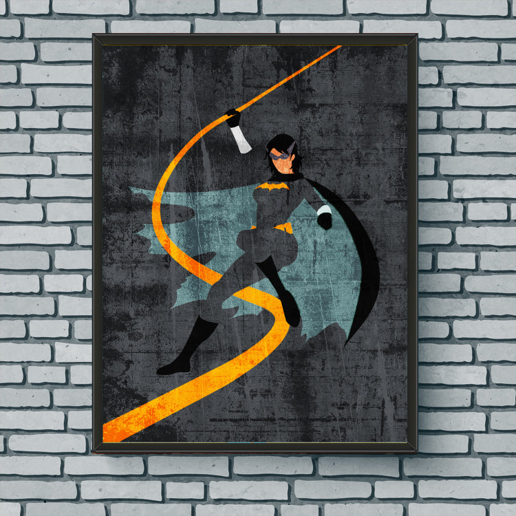 Minimalist Art Print - Cassandra Cain