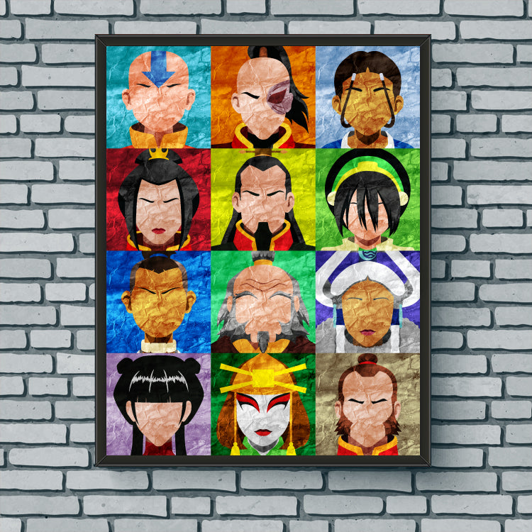 Collage Art Print - Avatar