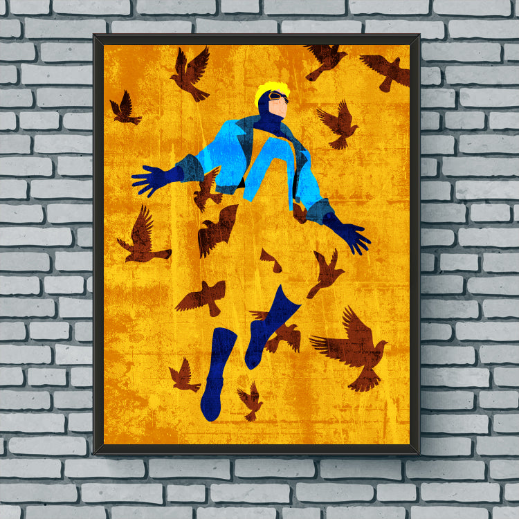 Minimalist Art Print - Animal Man
