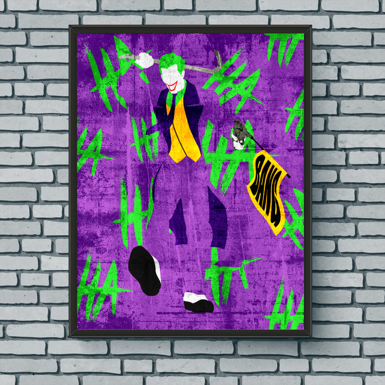 Minimalist Art Print - Joker