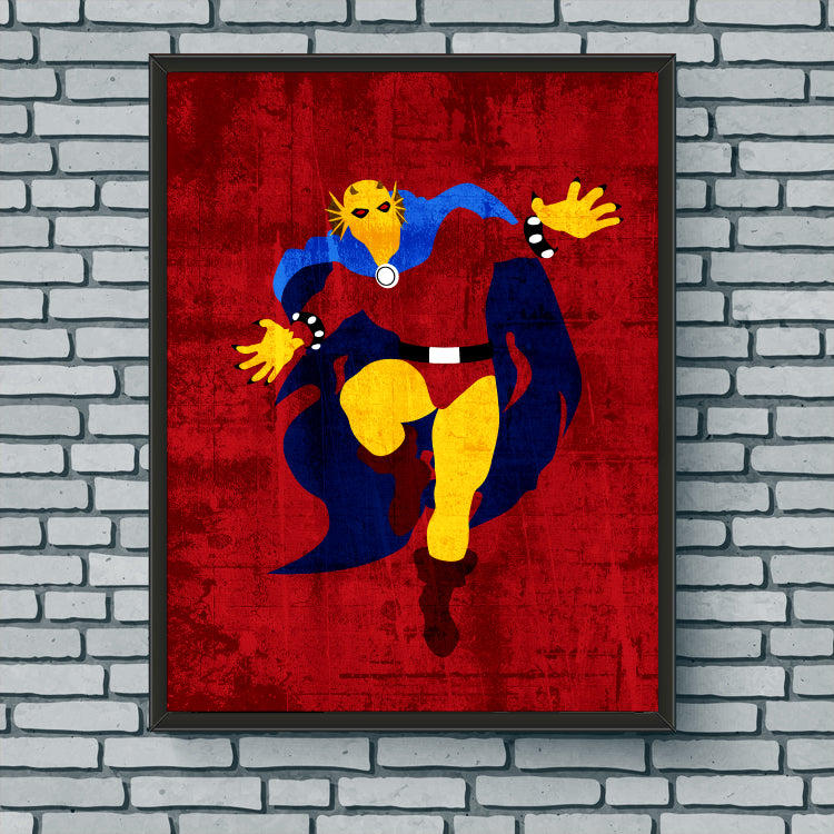 Minimalist Art Print - Etrigan