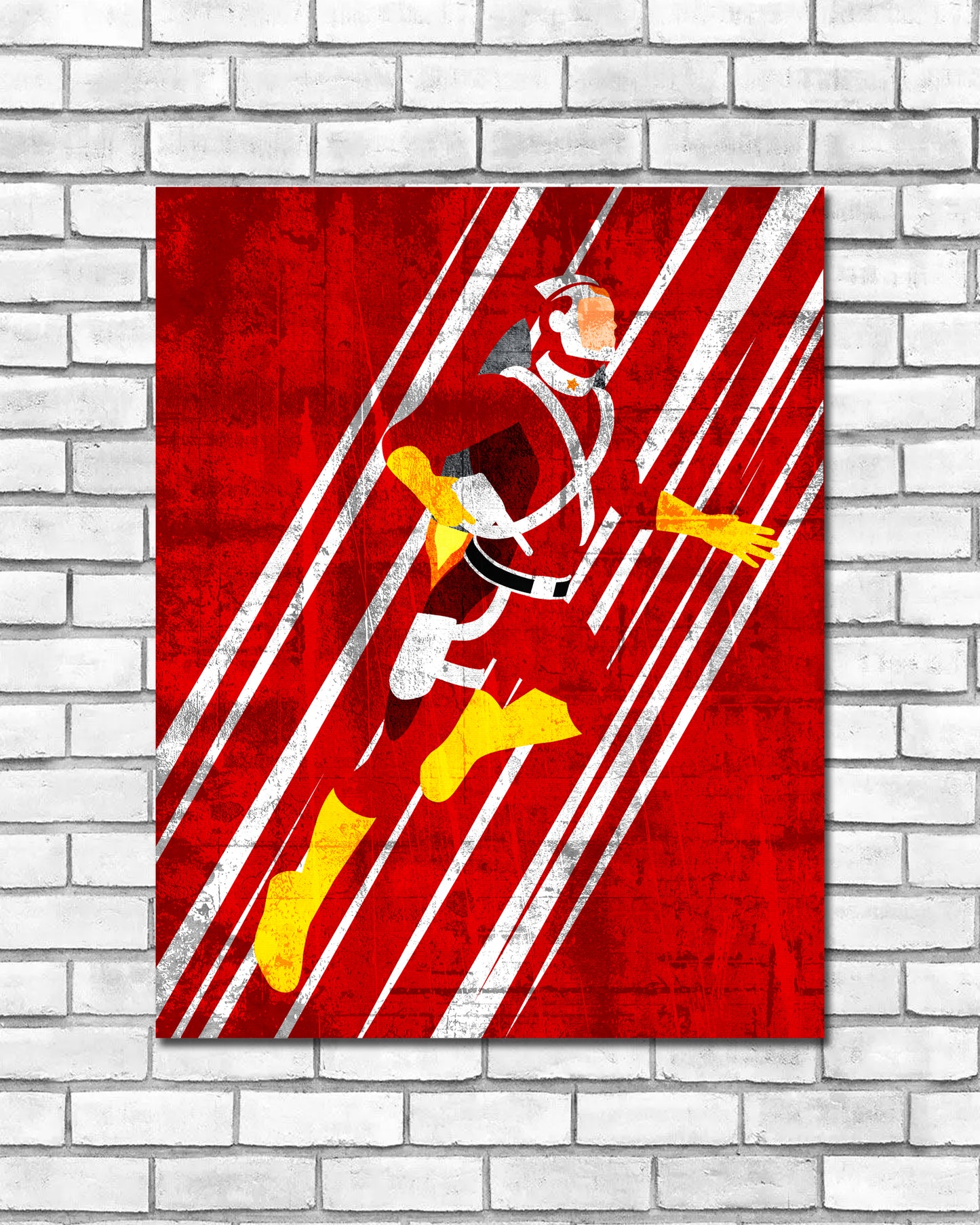 Minimalist Art Print - Adam Strange