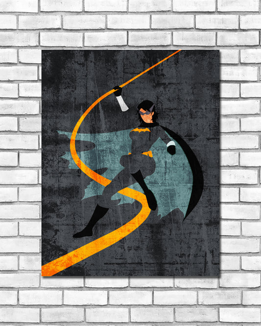 Minimalist Art Print - Cassandra Cain