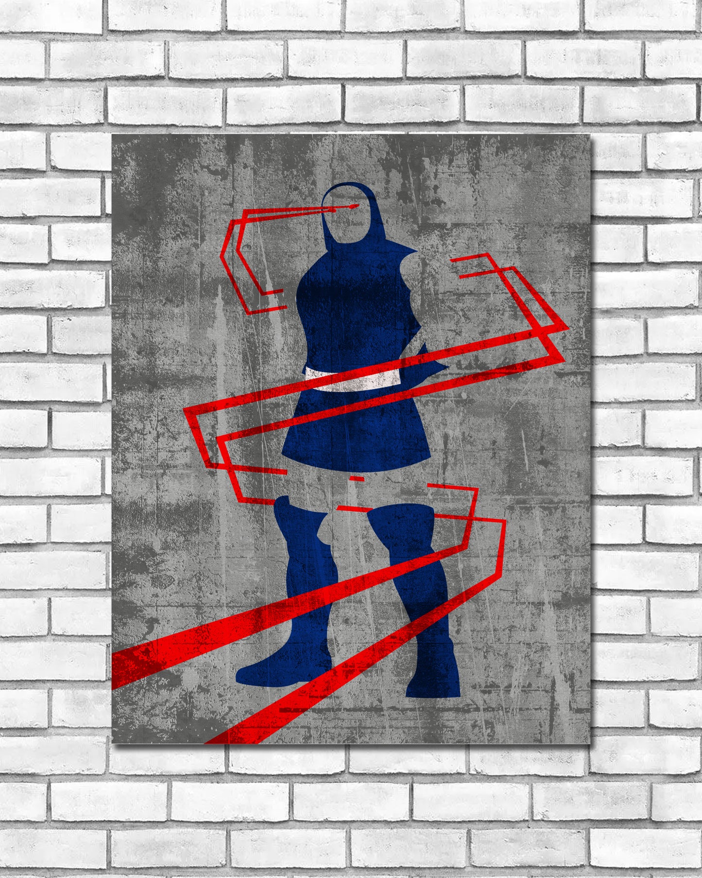 Minimalist Art Print - Darkseid