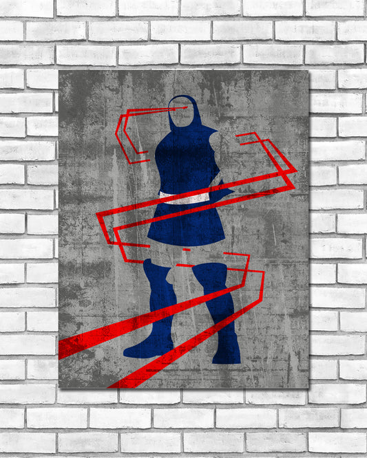 Minimalist Art Print - Darkseid