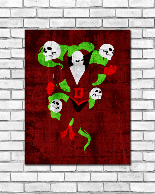 Minimalist Art Print - Deadman
