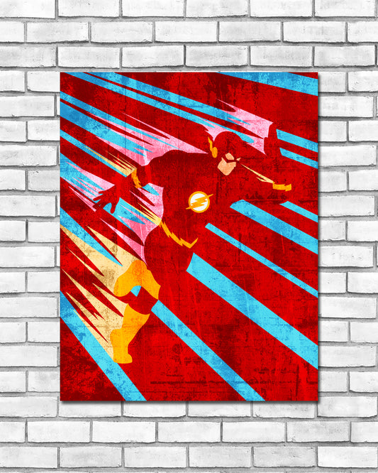 Minimalist Art Print - Flash