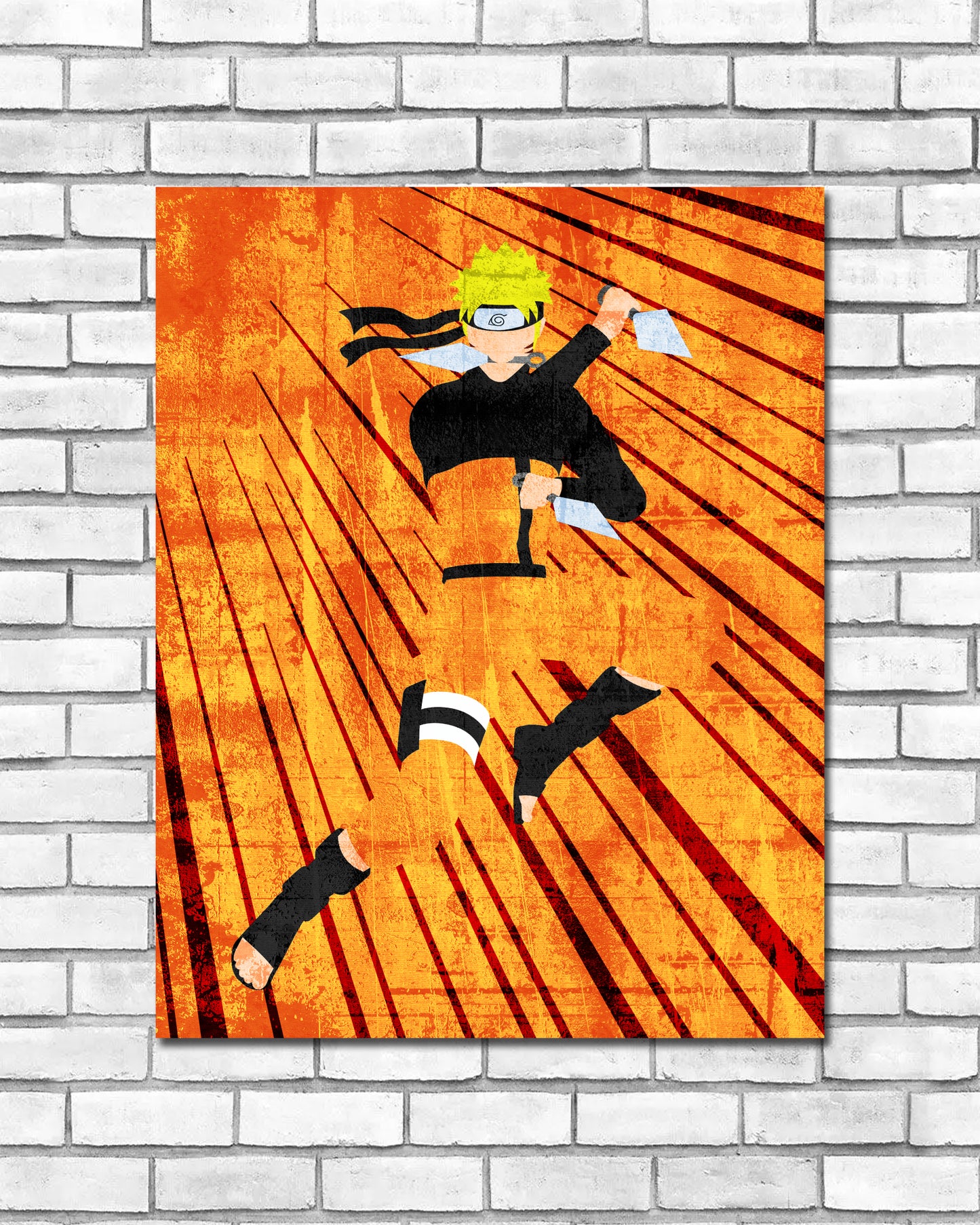 Minimalist Art Print - Naruto