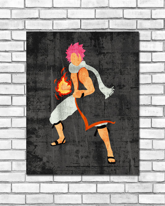Minimalist Art Print - Natsu