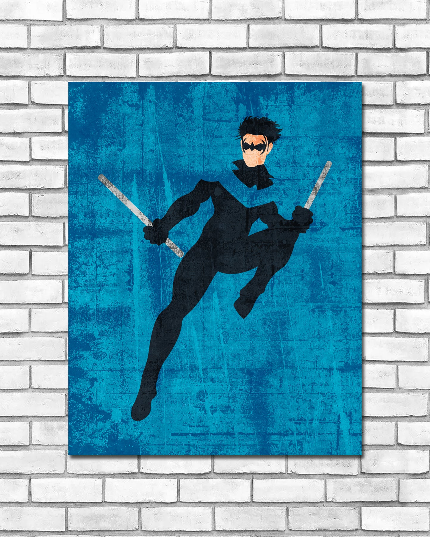 Minimalist Art Print - Nightwing