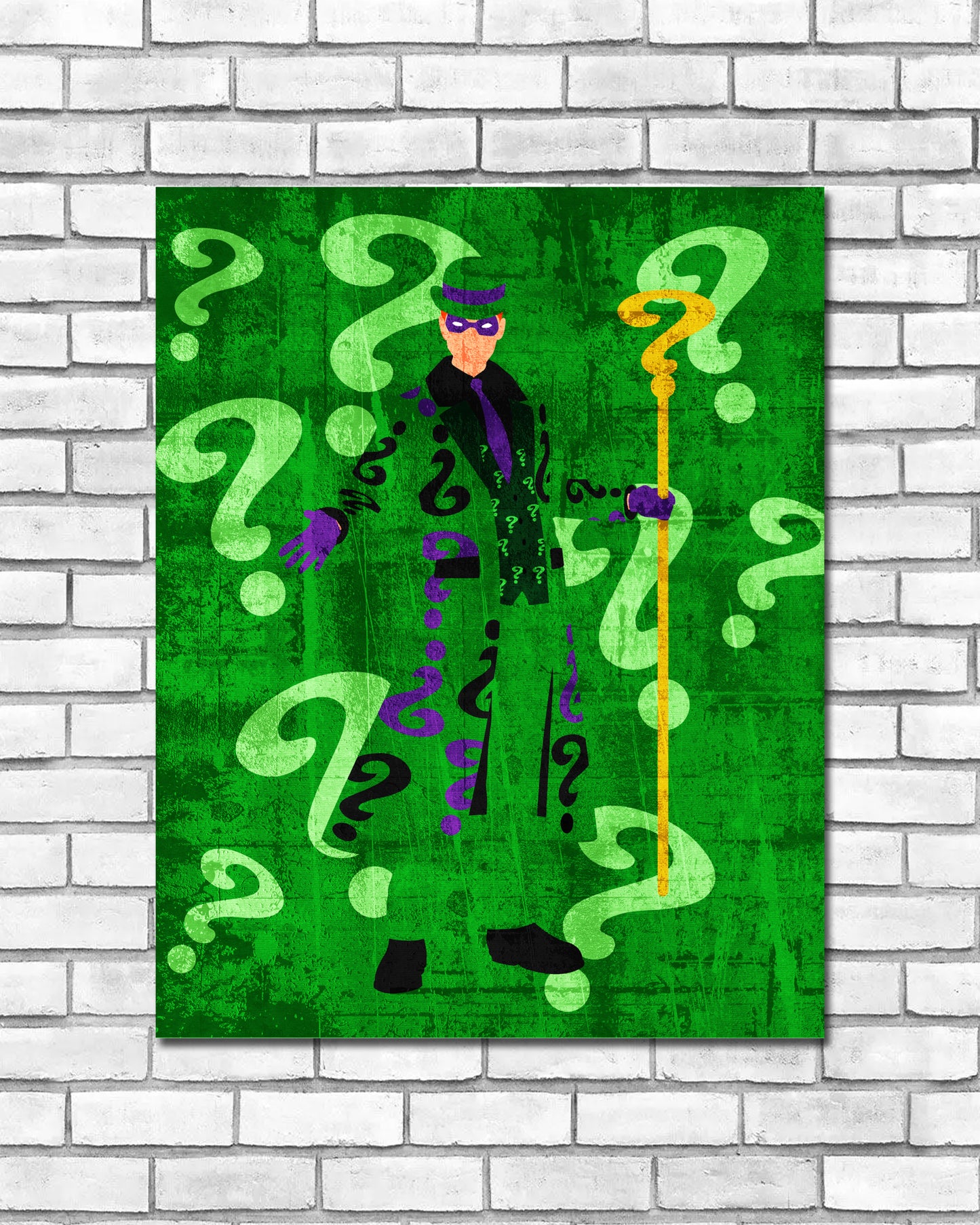 Minimalist Art Print - Riddler