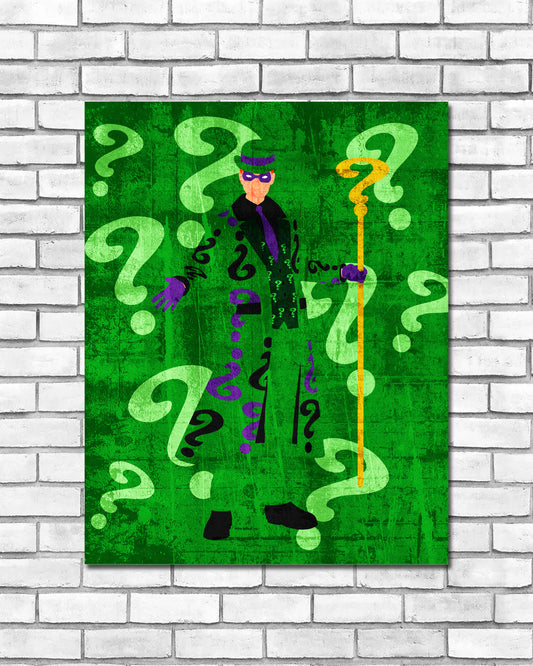 Minimalist Art Print - Riddler