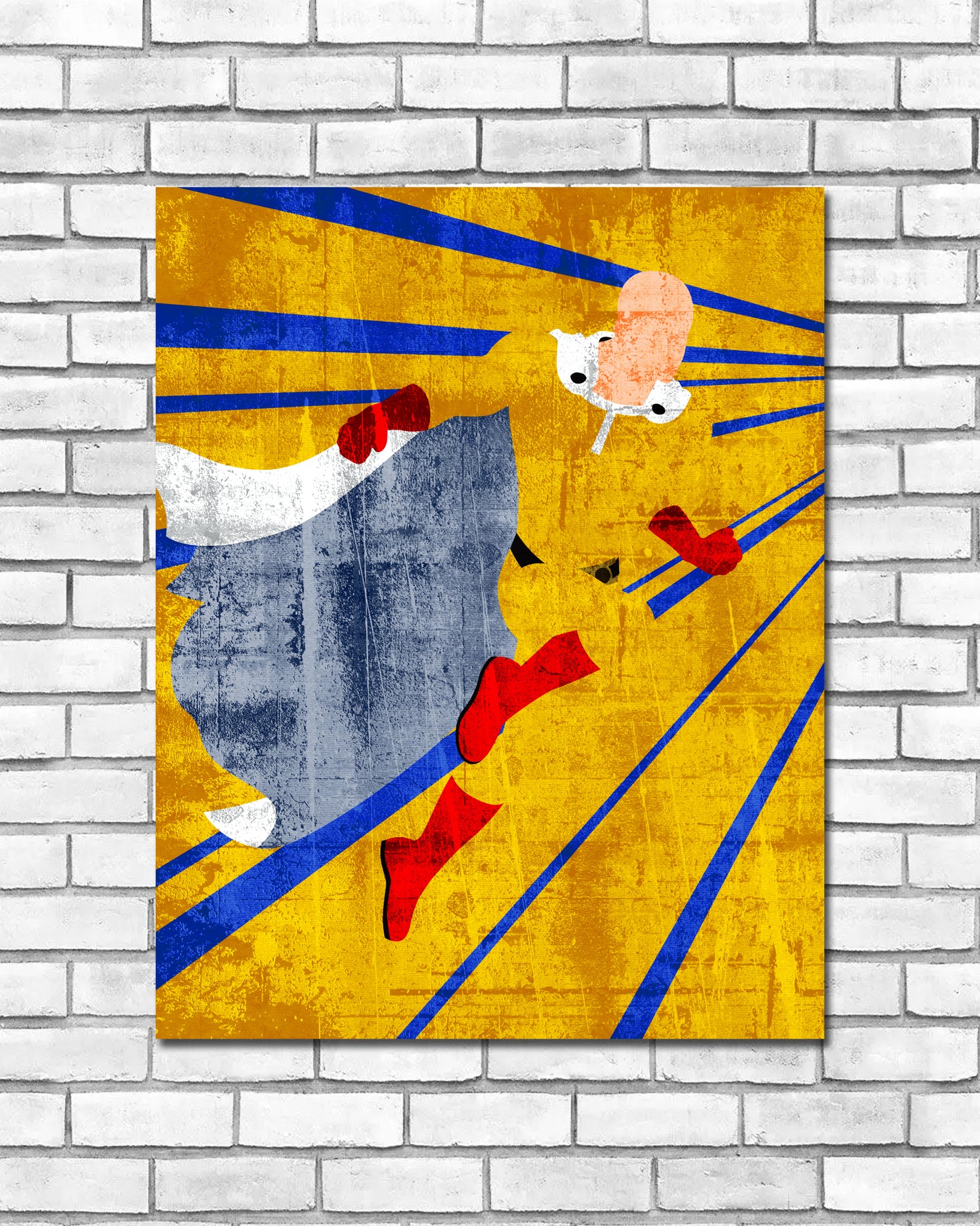 Minimalist Art Print - Saitama