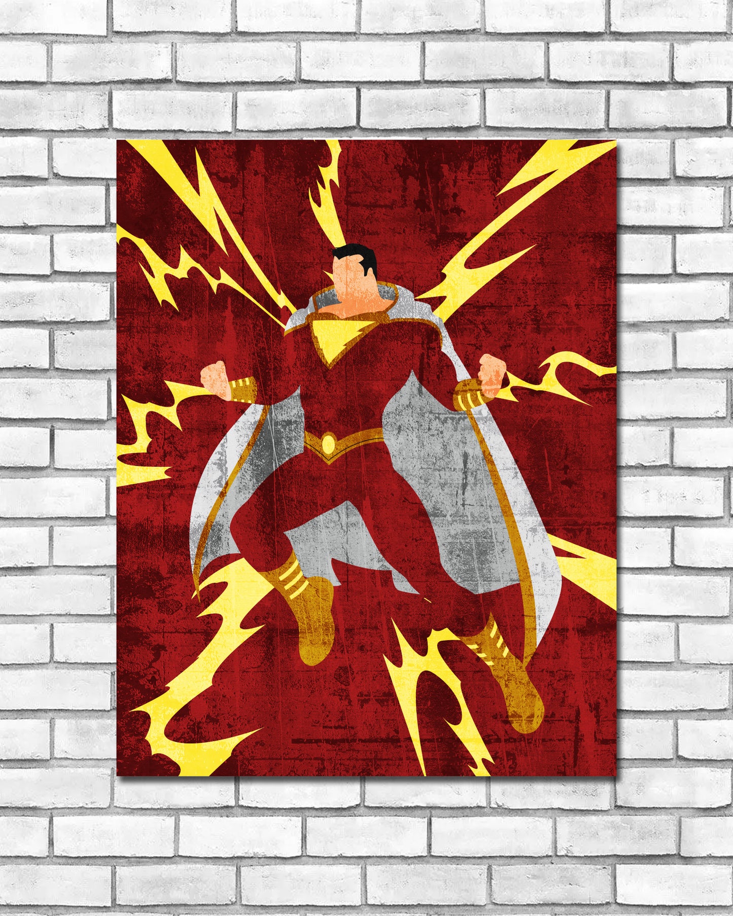 Minimalist Art Print - Shazam
