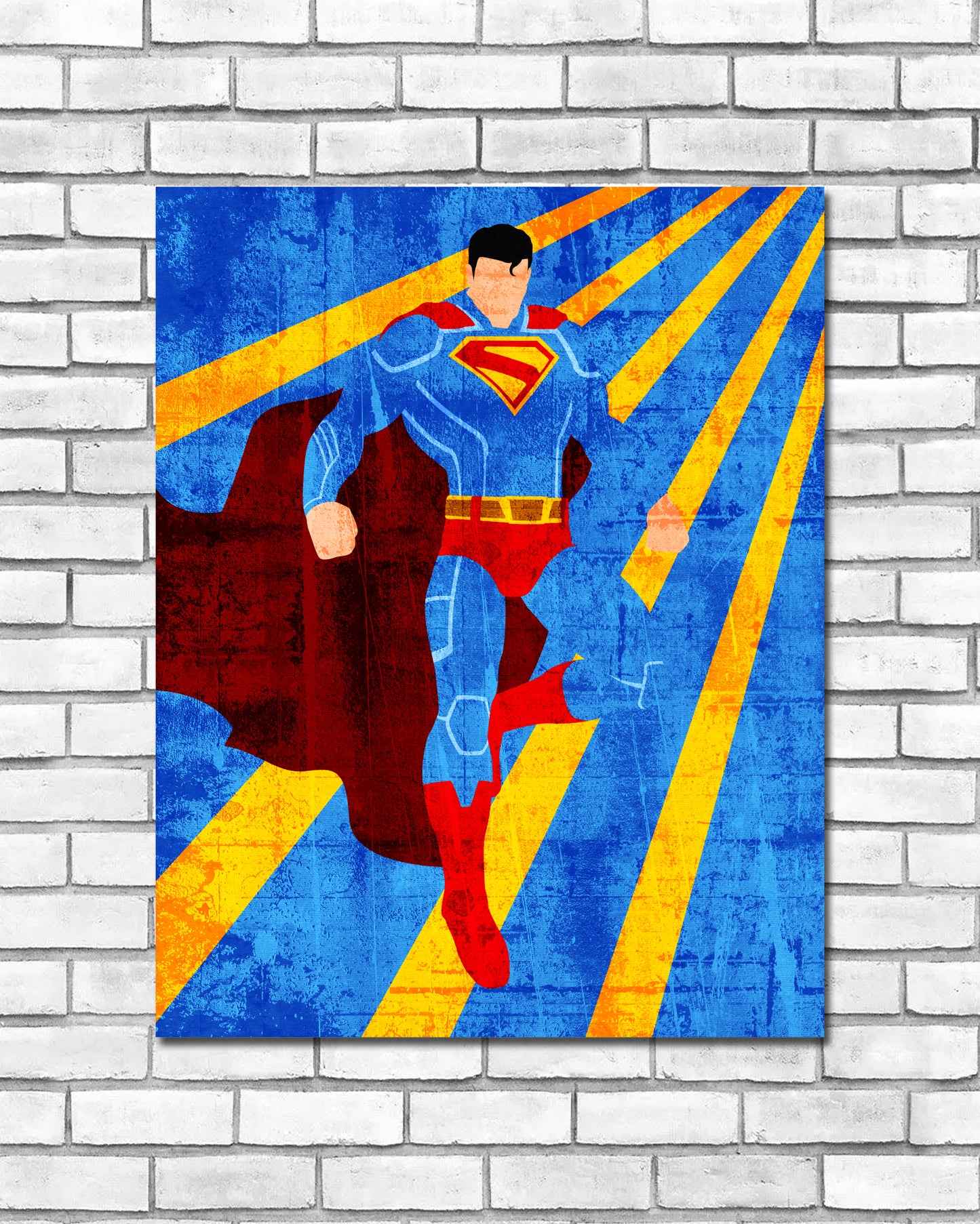 Minimalist Art Print - Superman