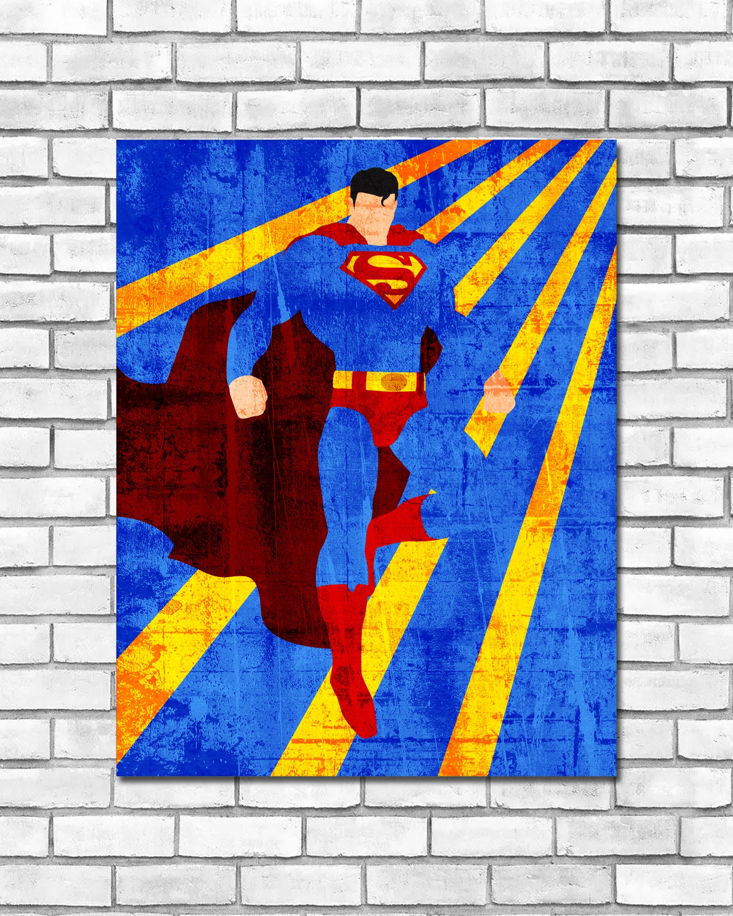 Minimalist Art Print - Superman