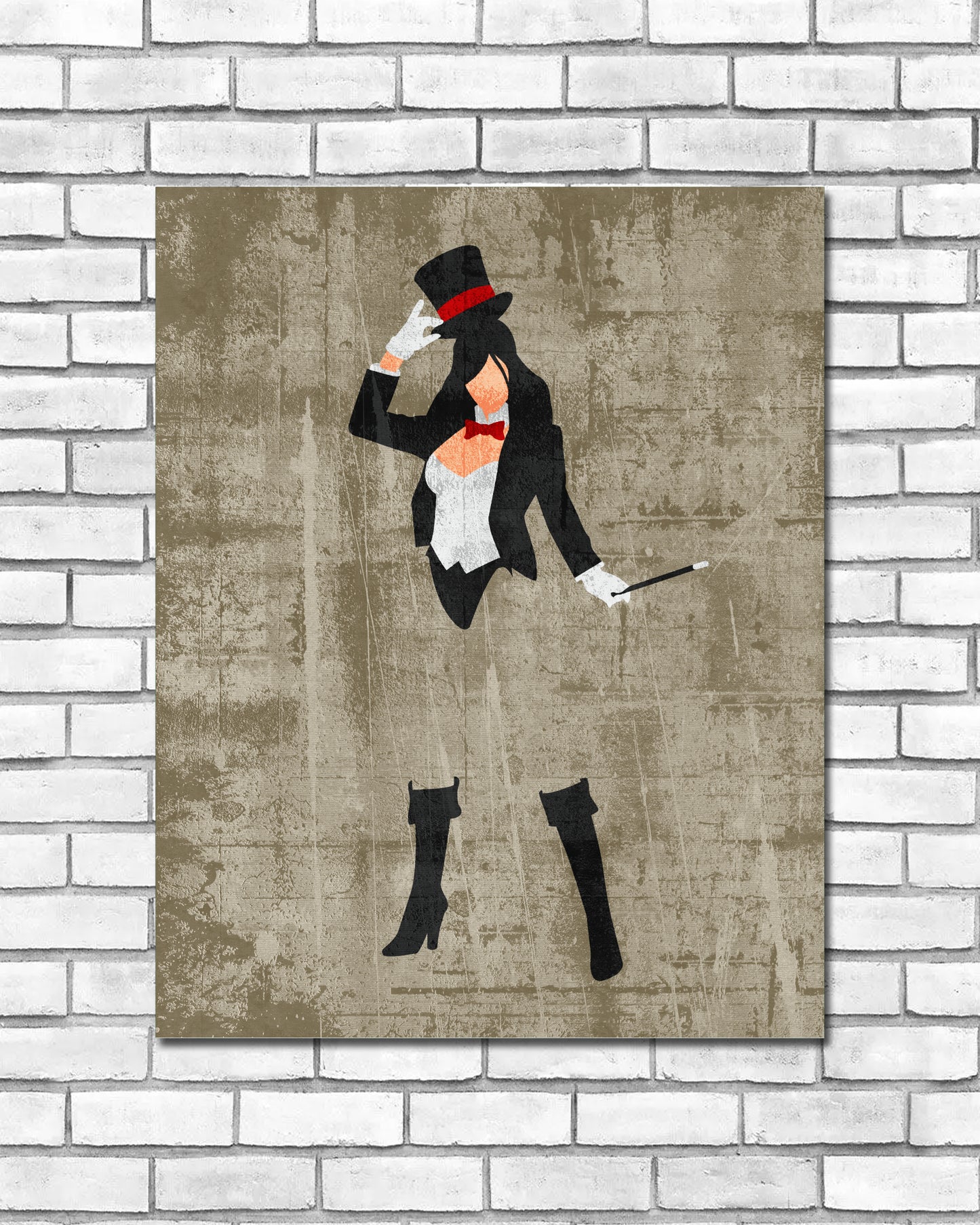 Minimalist Art Print - Zatanna