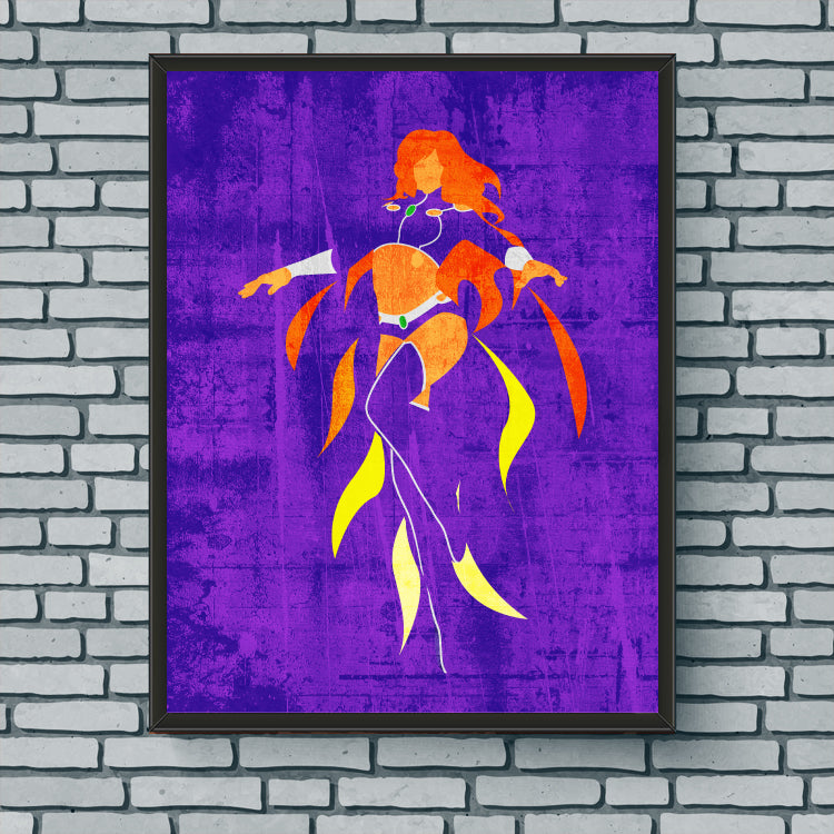 Minimalist Art Print - Starfire