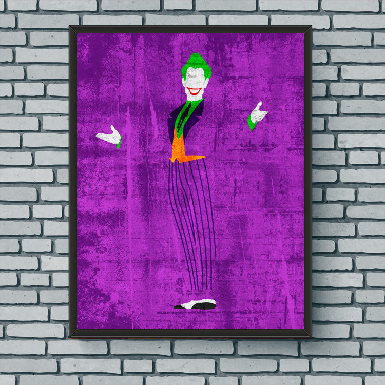 Minimalist Art Print - Joker