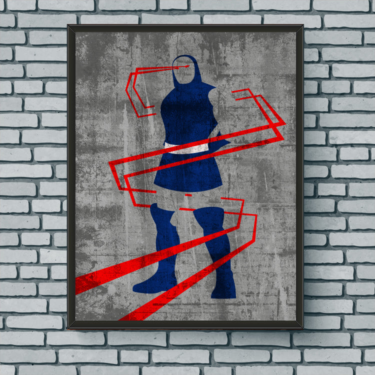 Minimalist Art Print - Darkseid
