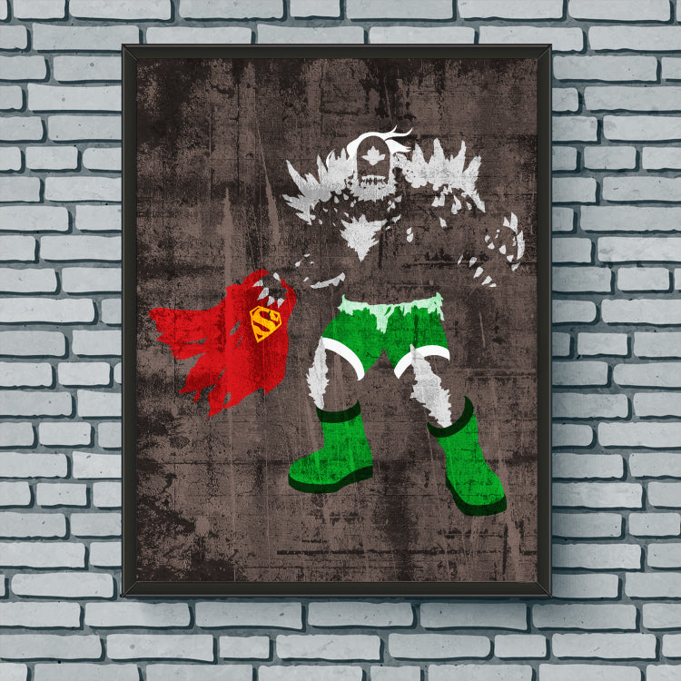 Minimalist Art Print - Doomsday