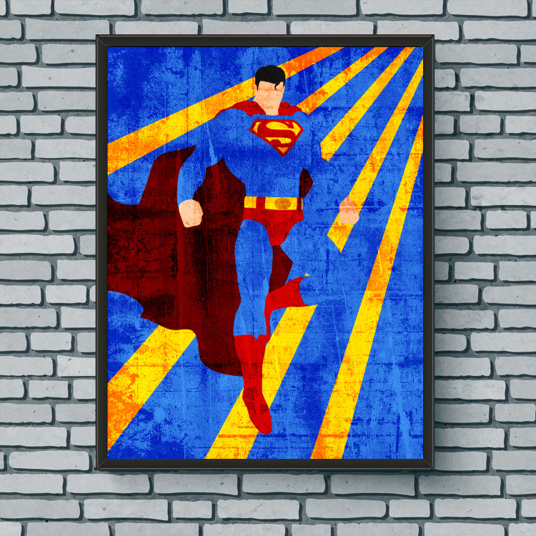 Minimalist Art Print - Superman
