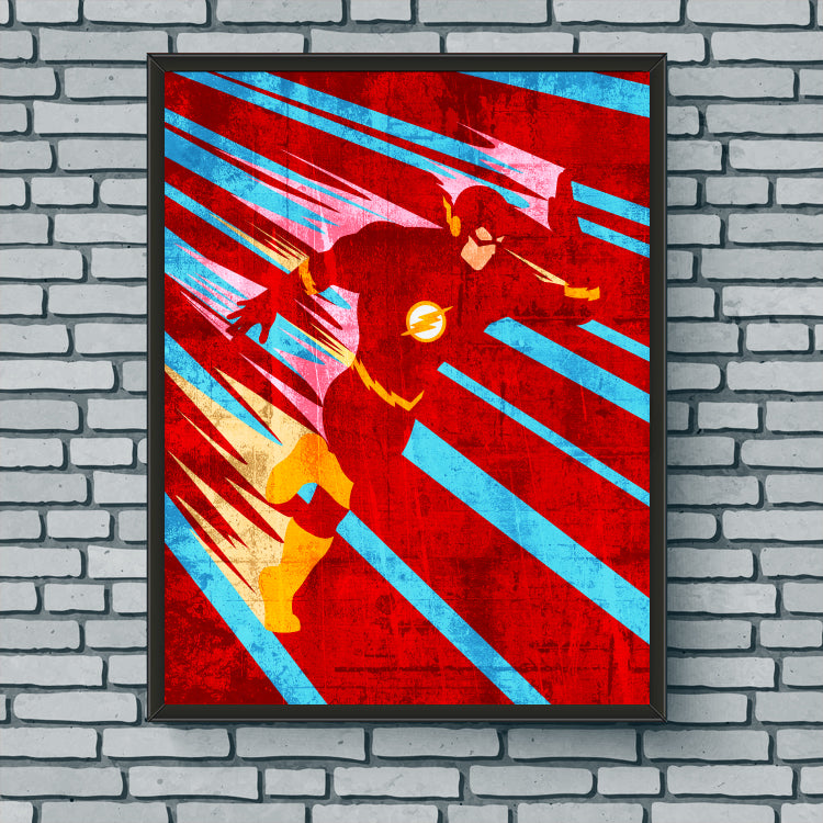 Minimalist Art Print - Flash