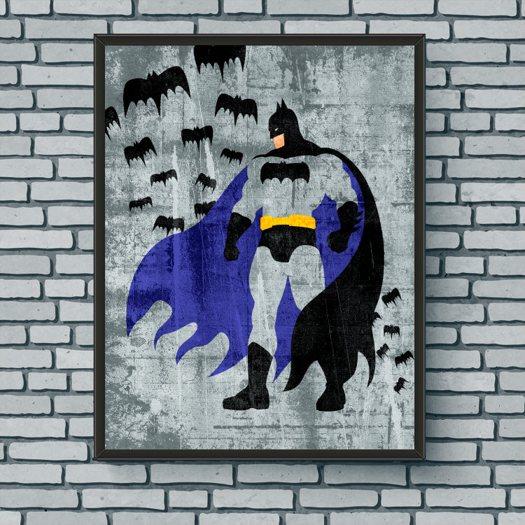 Minimalist Art Print - Batman