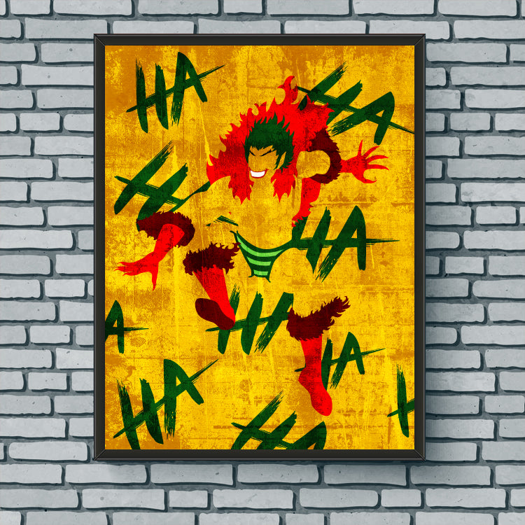 Minimalist Art Print - The Creeper