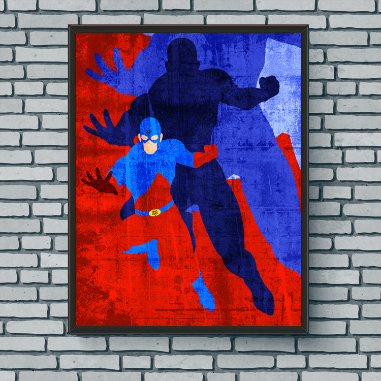 Minimalist Art Print - The Atom