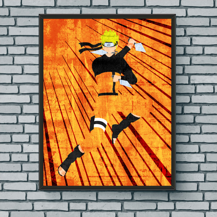 Minimalist Art Print - Naruto