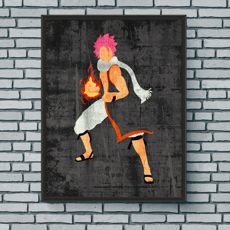 Minimalist Art Print - Natsu