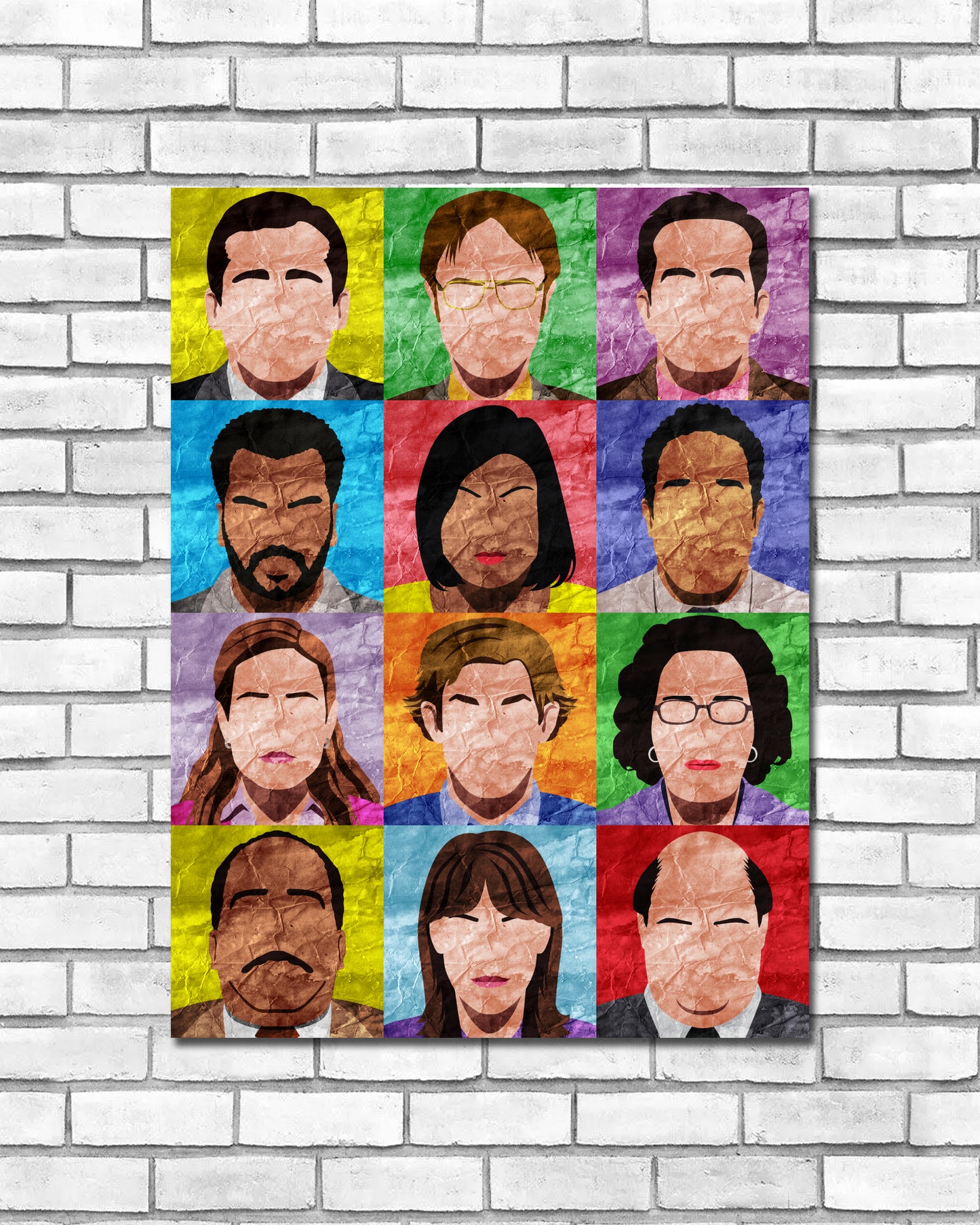 Collage Art Print - The Office