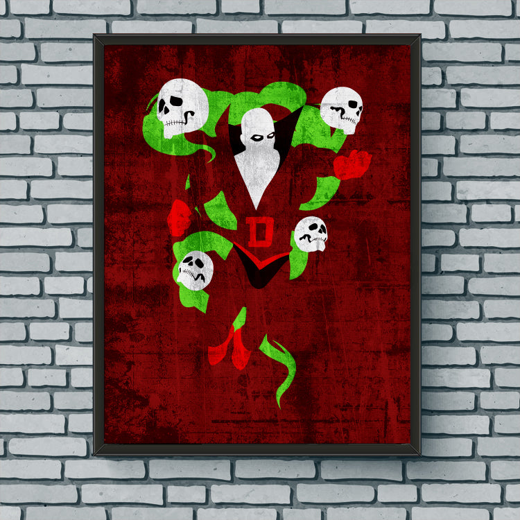 Minimalist Art Print - Deadman